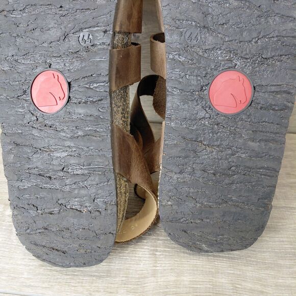 Haflinger Sandals Mens Brown Leather Peter Gladiator Fisherman Strappy Size 11 - Picture 11 of 14